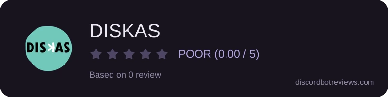 Rating widget preview for DISKAS