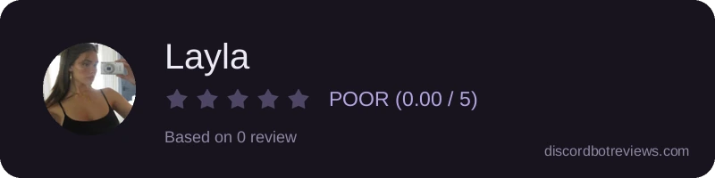 Rating widget preview for Layla 