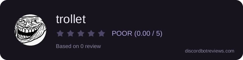 Rating widget preview for trollet