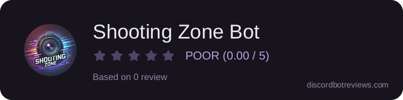 Rating widget preview for Shooting Zone Bot