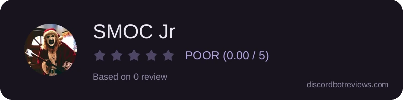 Rating widget preview for SMOC Jr