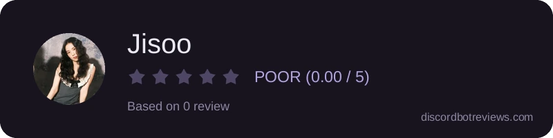 Rating widget preview for Jisoo