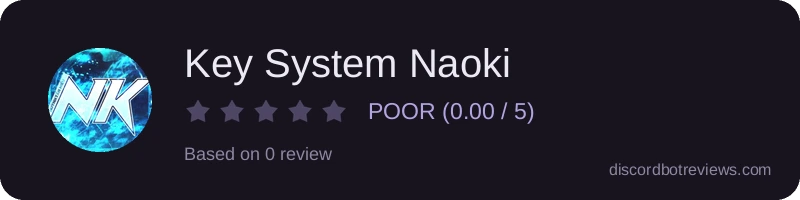 Rating widget preview for Key System Naoki