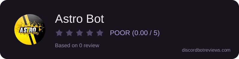 Rating widget preview for Astro Bot