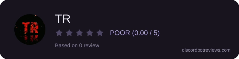 Rating widget preview for TR