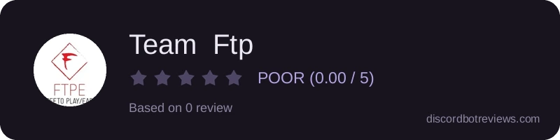 Rating widget preview for Team  Ftp