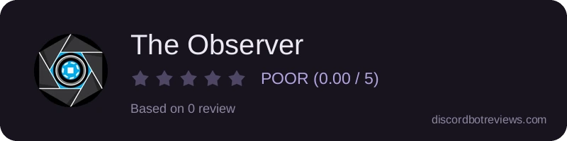 Rating widget preview for The Observer
