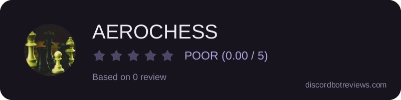 Rating widget preview for AEROCHESS