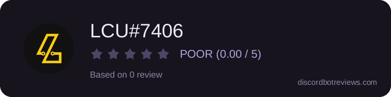 Rating widget preview for LCU#7406