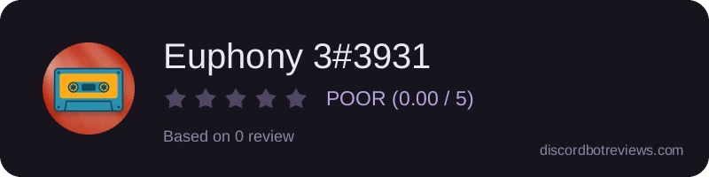 Rating widget preview for Euphony 3#3931