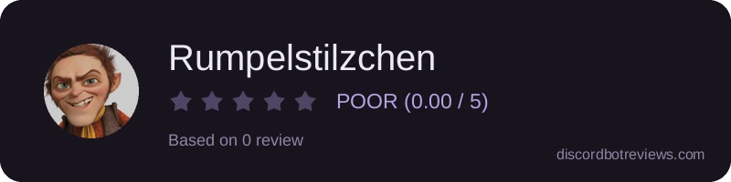 Rating widget preview for Rumpelstilzchen
