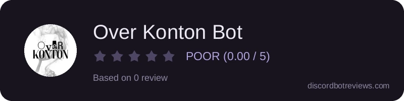 Rating widget preview for Over Konton Bot