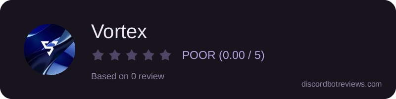 Rating widget preview for Vortex
