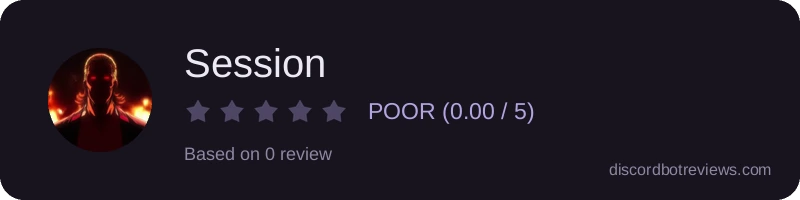 Rating banner for Session