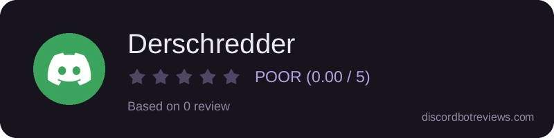 Rating banner for Derschredder