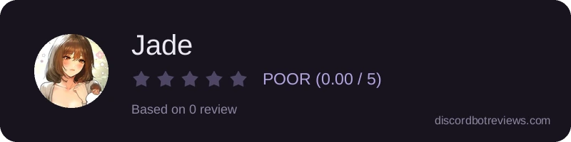 Rating widget preview for Jade