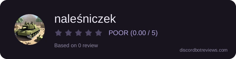 Rating widget preview for naleśniczek