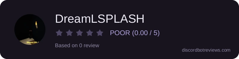 Rating widget preview for DreamLSPLASH