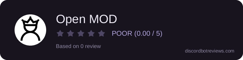 Rating banner for Open MOD
