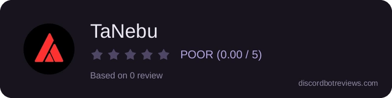 Rating widget preview for TaNebu