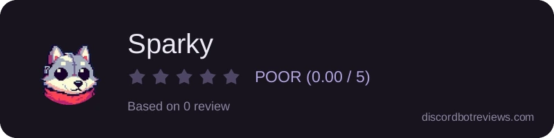 Rating widget preview for Sparky