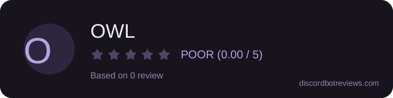 Rating banner for OWL