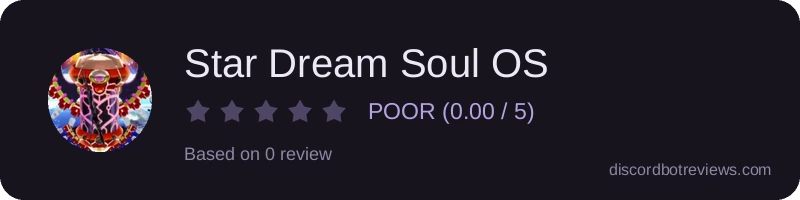 Rating widget preview for Star Dream Soul OS