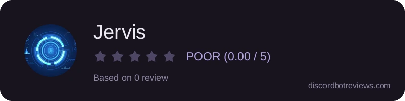 Rating widget preview for Jervis
