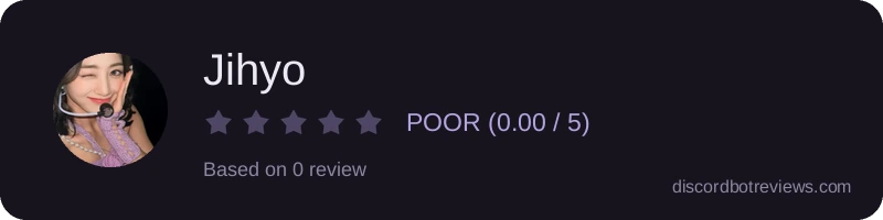 Rating widget preview for Jihyo