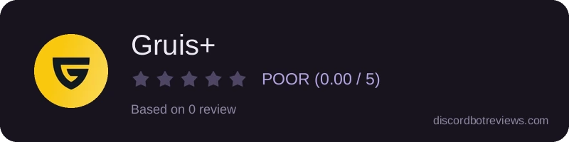 Rating banner for Gruis+