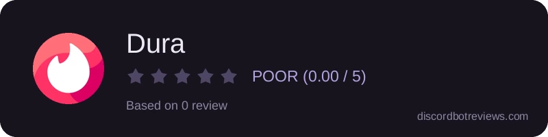 Rating widget preview for Dura