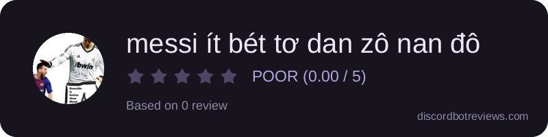 Rating widget preview for messi ít bét tơ dan zô nan đô