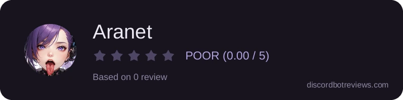 Rating widget preview for Aranet