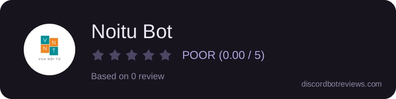 Rating banner for Noitu Bot