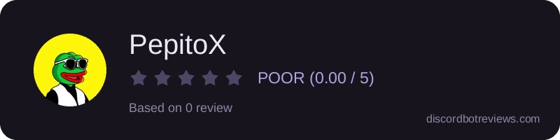 Rating widget preview for PepitoX