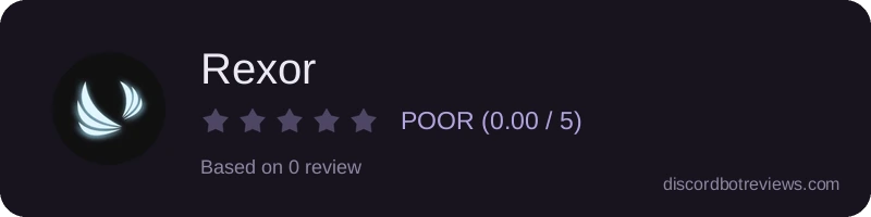 Rating banner for Rexor