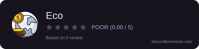 Rating widget preview for Eco