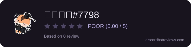 Rating widget preview for 스마토리#7798