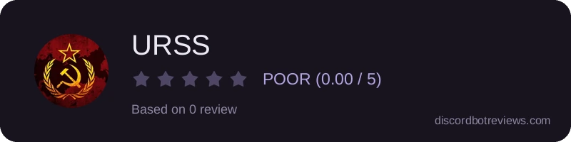 Rating widget preview for URSS