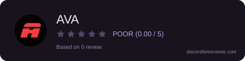 Rating banner for AVA