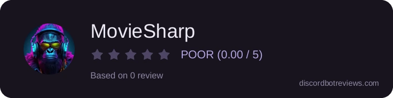 Rating banner for MovieSharp