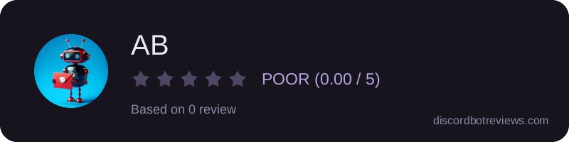 Rating widget preview for AB