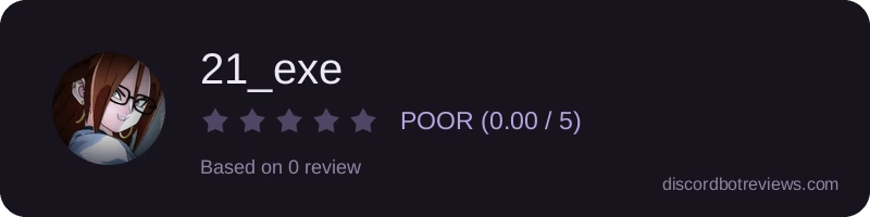 Rating widget preview for 21_exe