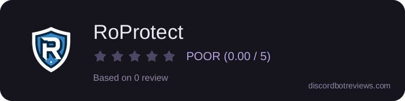 Rating widget preview for RoProtect
