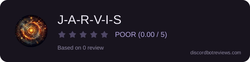 Rating widget preview for J-A-R-V-I-S