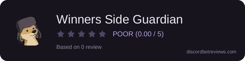 Rating widget preview for Winners Side Guardian