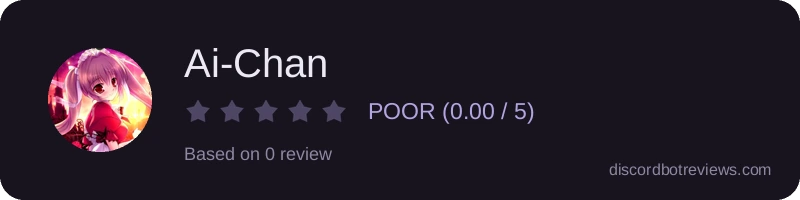 Rating widget preview for Ai-Chan