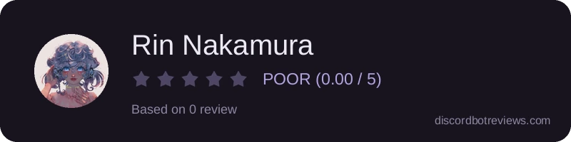 Rating widget preview for Rin Nakamura