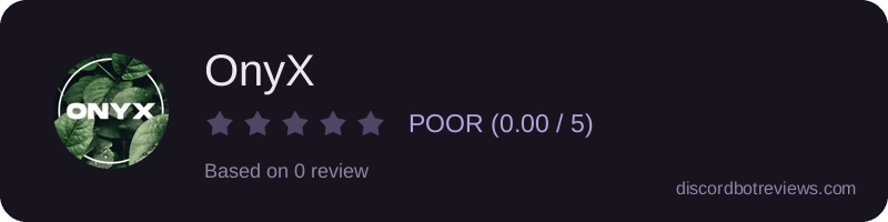 Rating banner for OnyX
