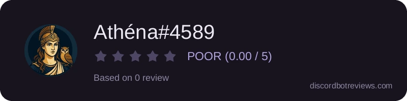 Rating widget preview for Athéna#4589